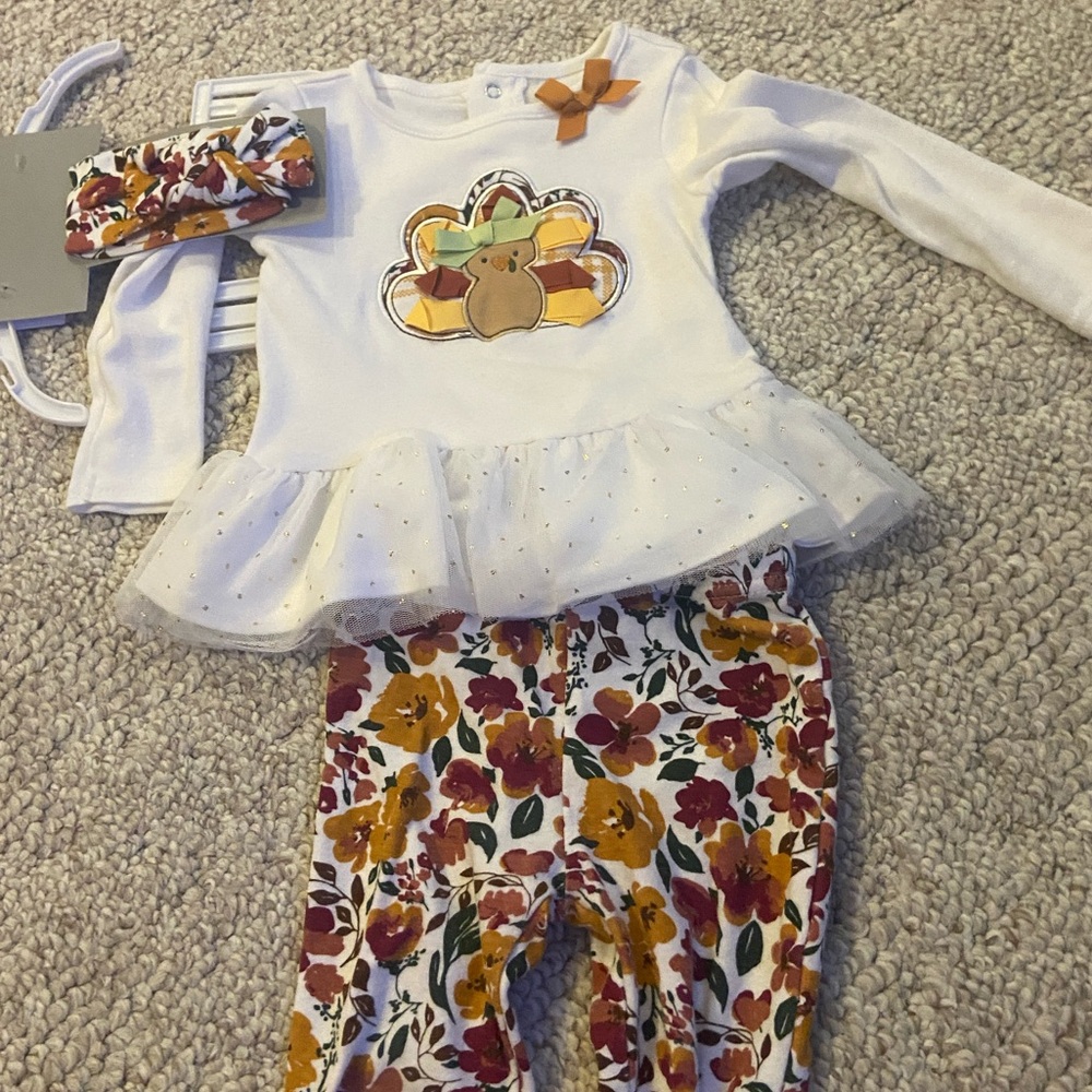 🦃🍁 perfect thanksgiving outfit for baby/toddler!